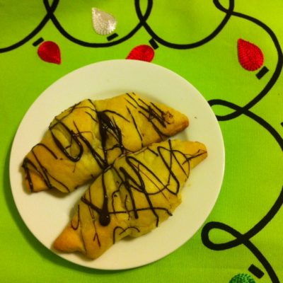 Apple Cinnamon PB Crescents