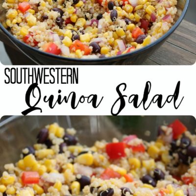 Southwestern Black Bean Quinoa Salad