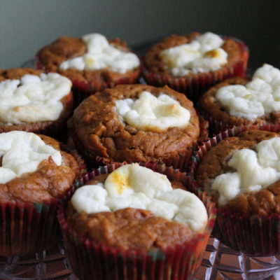 Pumpkin Cream Cheese Muffins