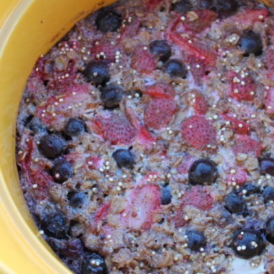 Oatmeal Quinoa Breakfast Bake