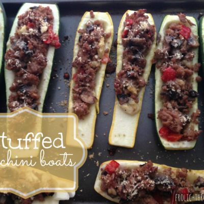 Stuffed Zucchini Boats