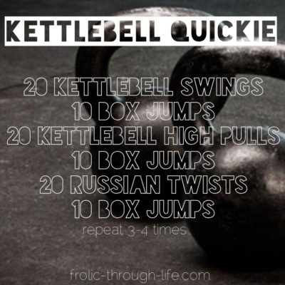 Kettlebell Quickie Circuit