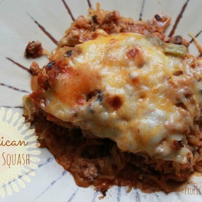 Mexican Spaghetti Squash Casserole