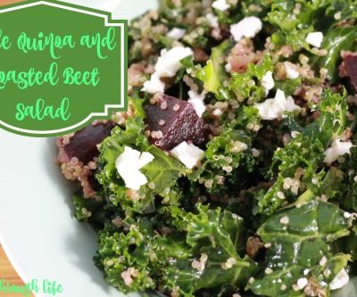 Kale Quinoa and Roasted Beet Salad